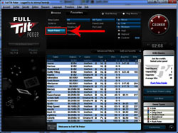 Full Tilt Poker Rush Poker: Lobby Full Tilt Poker Rush Poker: Lobby
