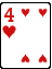 Four of Hearts