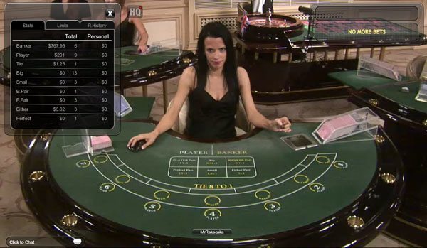 Live Dealer Baccarat