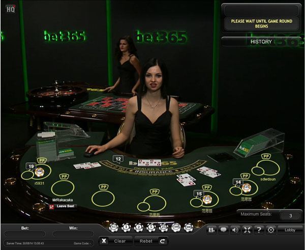 Live Dealer Blackjack