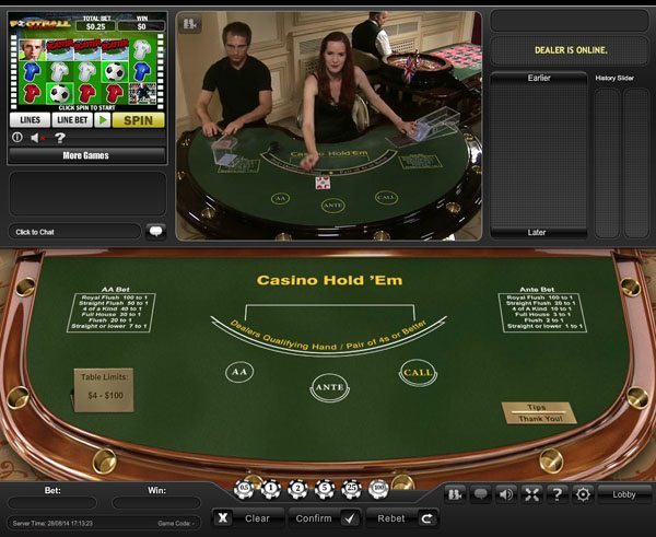 Live Dealer Casino Hold'em
