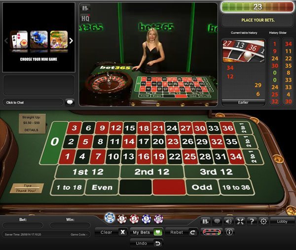 Live Dealer Roulette